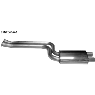 Bastuck Vorschalldämpfer für BMW 3 Touring (E46) 320 i - 125 KW / BMWE46/6-1