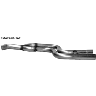 Bastuck Verbindungsrohr für 3.0l Diesel für BMW 3 Touring (E46) 330 xd - 150 KW / BMWE46/6-1AP