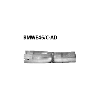 Bastuck Adapter Endschalldämpfer auf Serie für BMW 3 Compact (E46) 325 ti - 141 KW / BMWE46/C-AD