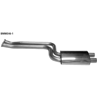 Bastuck Vorschalldämpfer für BMW 3 (E46) 328 i - 142 KW / BMWE46-1