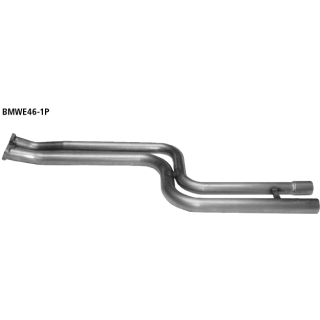 Bastuck Ersatzrohr für Vorschalldämpfer ohne Zulassung für BMW 3 Coupe (E46) 328 Ci - 142 KW / BMWE46-1P