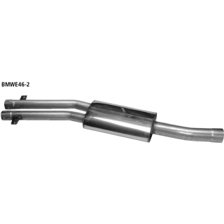 Bastuck Mittelschalldämpfer für BMW 3 Touring (E46) 328 i - 142 KW / BMWE46-2
