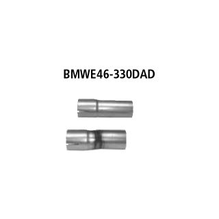 Bastuck Adaptersatz Komplettanlage auf Kat für 120 / 135 KW Modelle für BMW 3 (E46) 330 xd - 135 KW / BMWE46-330DAD