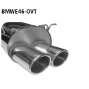 Bastuck Endschalldämpfer mit Doppel-Endrohr oval 2x...