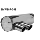 Bastuck Endschalldämpfer mit Doppel-Endrohr 2x...