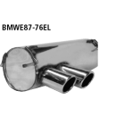 Bastuck Endschalldämpfer mit Doppel-Endrohr 2x...