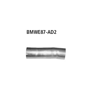 Bastuck Adapter Endschalldämpfer auf Serienanlage für BMW 1 (E81, E87) 116 i - 90 KW / BMWE87-AD2