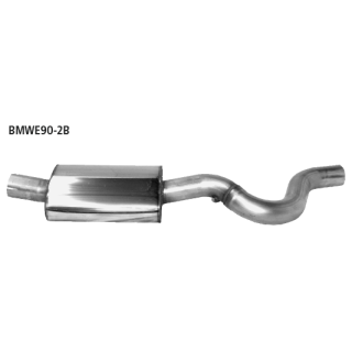 Bastuck Vorschalldämpfer für BMW 3 (E90) 318 i - 105 KW / BMWE90-2B