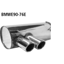 Bastuck Endschalldämpfer mit Doppel-Endrohr 2x...