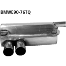 Bastuck Endschalldämpfer mit Doppel-Endrohr LH...