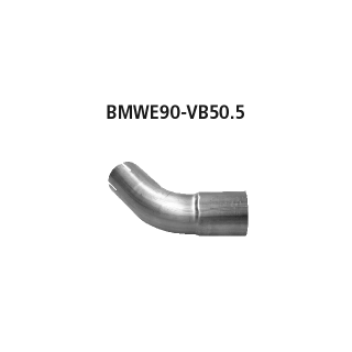 Bastuck Verbindungsrohr Endschalldämpfer auf Serie für BMW 3 (E90) 320 i - 125 KW / BMWE90-VB50.5