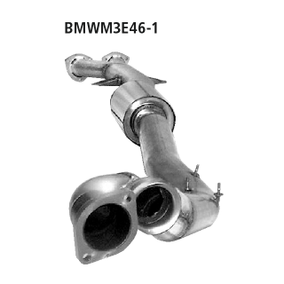 Bastuck Vorschalldämpfer für BMW 3 Coupe (E46) M3 3.2 - 252 KW / BMWM3E46-1