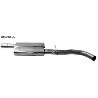 Bastuck Mittelschalldämpfer LH links für CHRYSLER 300 C (LX) 3.5 - 183 KW / CHR/300C-2L