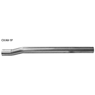 Bastuck Ersatzrohr für Vorschalldämpfer ohne Zulassung für CHEVROLET AVEO Schrägheck (T300) 1.2 - 63 KW / CV/AV-1P