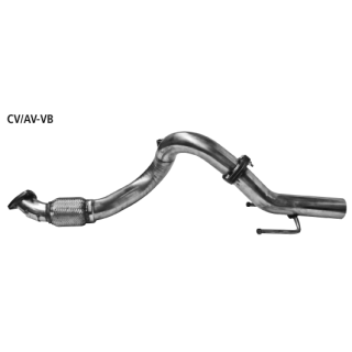 Bastuck Flexibles Verbindungsrohr vorne nur für 1.6l Benziner für CHEVROLET AVEO Schrägheck (T300) 1.6 - 85 KW / CV/AV-VB