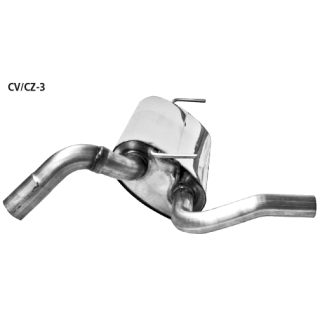 Bastuck Endschalldämpfer für Ausgang LH für CHEVROLET CRUZE (J300) 1.6 - 83 KW / CV/CZ-3