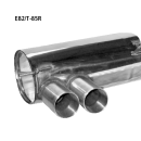 Bastuck Endschalldämpfer mit Doppel-Endrohr 2x...