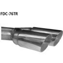 Bastuck Endschalldämpfer mit Doppel-Endrohr Ø...