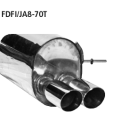 Bastuck Endschalldämpfer mit Doppel-Endrohr 2x...