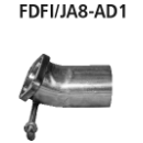 Bastuck Frontadapter nach Katalysator nur für Fiesta...