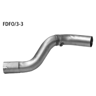 Bastuck Verbindungsrohr Endschalldämpfer auf Serienanlage für FORD FOCUS III 1.6 EcoBoost - 110 KW / FDFO/3-3