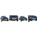 Bastuck Endschalldämpfer querliegend mit 2x Endrohr...