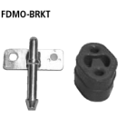 Bastuck Halter + Gummi für Endschalldämpfer RH...