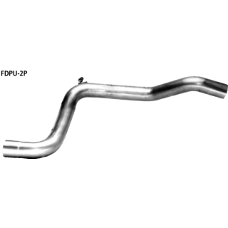 Bastuck Ersatzrohr für Vorschalldämpfer ohne Zulassung für FORD FIESTA III (GFJ) 1.1 - 40 KW / FDPU-2P