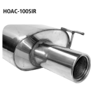 Bastuck Endschalldämpfer mit Einfach-Endrohr RH 1x...