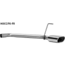 Bastuck Einfach-Endrohr Flat 135x 75 mm RH für HONDA...