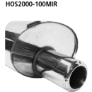 Bastuck Endschalldämpfer mit Einfach-Endrohr 1x...