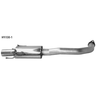 Bastuck Vorschalldämpfer Benziner für KIA CEED Schrägheck (ED) 1.4 - 80 KW / HY/I30-1