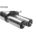 Bastuck Endschalldämpfer mit Doppel Endrohr 2x Ø 85 mm Endschalldämpfer LH für HYUNDAI COUPE (GK) 2.7 V6 - 123 KW / HYCP-85TRL