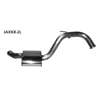 Bastuck Mittelschalldämpfer links für JAGUAR XK 8 Convertible (QDV) 4.0 - 267 KW / JAXK8-2L