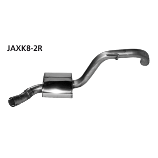 Bastuck Mittelschalldämpfer rechts für JAGUAR XK 8 Coupe (QEV) 4.0 - 267 KW / JAXK8-2R