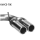 Bastuck Doppel-Endrohr RH mit Lippe 2x Ø 70 mm gerade für KIA CEED Schrägheck (ED) 1.4 CVVT - 66 KW / KIA/CE-70E