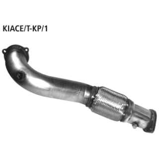 Bastuck Ersatzrohr für Hauptkatalysator ohne Zulassung für KIA CEED (JD) 1.4 CRDi 90 - 66 KW / KIACE/T-KP/1