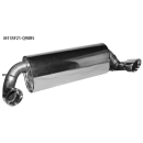 Bastuck Endschalldämpfer mit Einfach-Endrohr 30°...