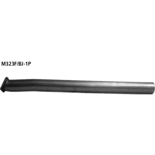 Bastuck Ersatzrohr für Vorschalldämpfer ohne Zulassung für MAZDA 323 F VI (BJ) 2.0 TD - 74 KW / M323F/BJ-1P