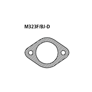 Bastuck Flanschdichtung wird nur bei Benziner Fahrzeugen benötigt für BMW 3 Touring (E91) 335 xi - 225 KW / M323F/BJ-D
