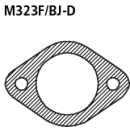 Bastuck Flanschdichtung wird nur bei Benziner Fahrzeugen...