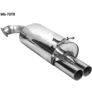 Bastuck Endschalldämpfer RH mit Doppel-Endrohr 2x...