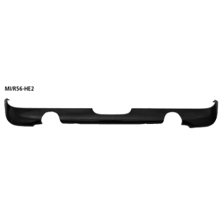 Bastuck Heckschürzeneinsatz mit Ausschnitt LH + RH für MINI MINI (R56) One D - 66 KW / MI/R56-HE2