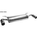 Bastuck Endschalldämpfer querliegend mit 2...