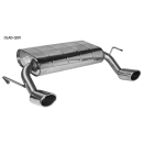 Bastuck Endschalldämpfer mit Einfach-Endrohr Oval LH...