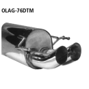 Bastuck Endschalldämpfer DTM mit Doppel-Endrohr 2x...