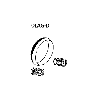 Bastuck Befestigungssatz für Endschalldämpfer alleine für OPEL ASTRA G Coupe (F07_) 1.8 16V - 85 KW / OLAG-D