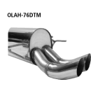 Bastuck Endschalldämpfer DTM mit Doppel-Endrohr 2x...