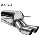 Bastuck Endschalldämpfer mit Doppel-Endrohr 2x...