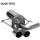 Bastuck Endschalldämpfer LH mit Doppel-Endrohr 2x...